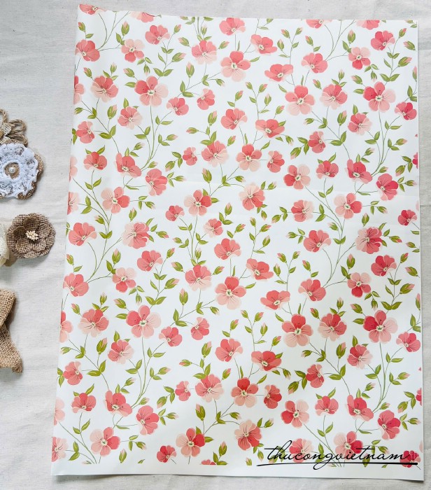 Giấy gói quà Fo Kem - B38